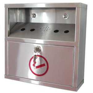 Stainless Steel Cigarette Bin